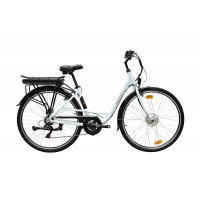 Zagon E-trekking 28" uni matt világoskék 19 MXUS első agy 468Wh pedálszenozor Zagon E-trekking 28" uni matt világoskék 19 MXUS első agy 468Wh pedálszenozor